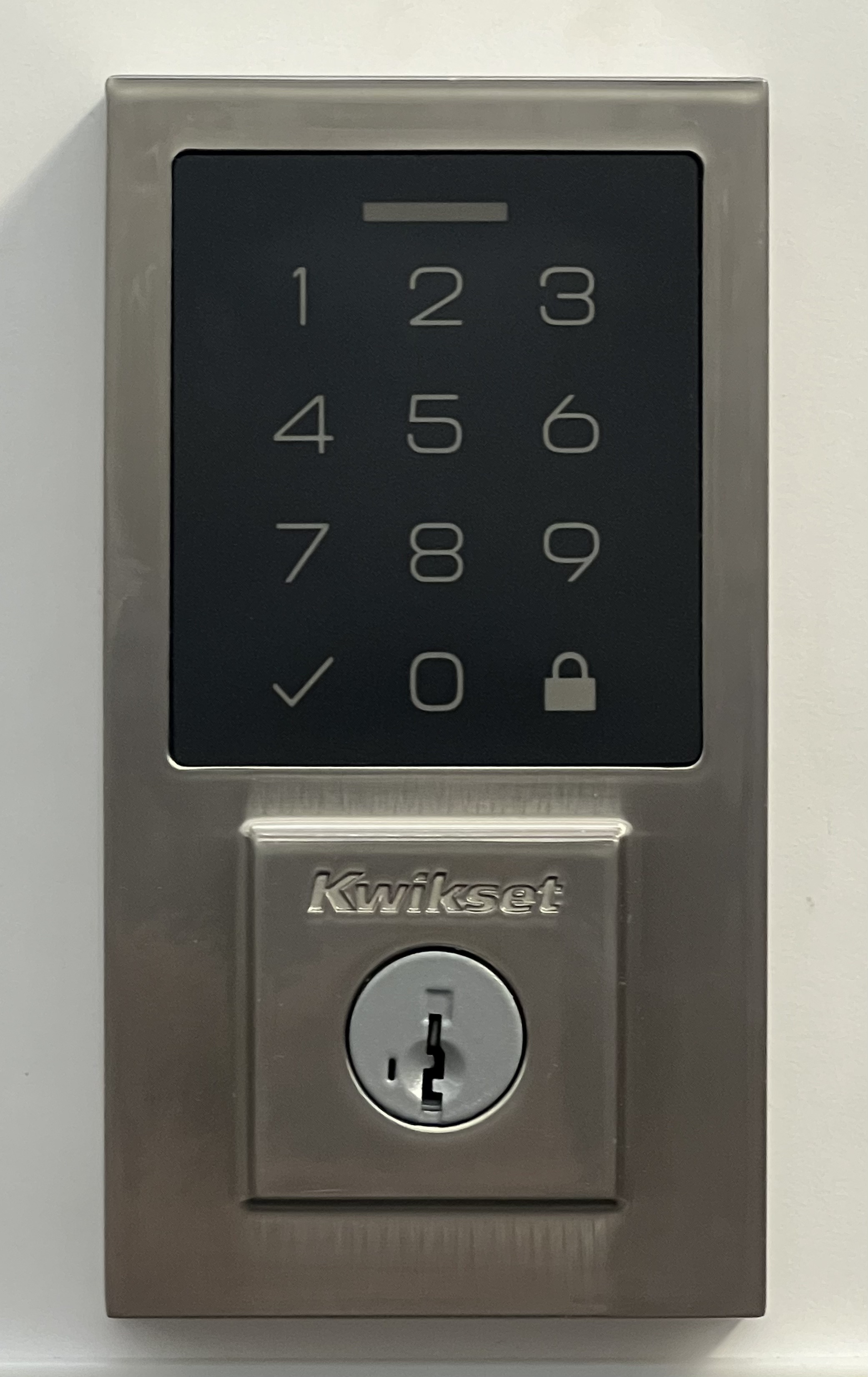 Modern keypad smart deadbolt, the kind of hardware upgraded on a rekey visit by A Phoenix Locksmith, Phoenix